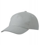 Czapka MB092 5 Panel Cap heavy Cotton  - 092_light_grey_MB Light grey