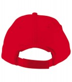 Czapka MB004 6 Panel Promo Cap - 004_detale_MB Red