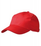 Czapka MB004 6 Panel Promo Cap - 004_signal_red_MB Signal red
