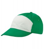 Czapka MB005 7 Panel Promo Cap - 005_green_white_MB Green / White