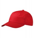 Czapka MB005 7 Panel Promo Cap - 005_red_MB Red