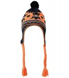 Czapka MB7927 Norwegian Hat - 7927_black_orange_MB Black / Orange