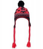 Czapka MB7927 Norwegian Hat - 7927_black_red_MB Black / Red