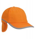 Czapka MB7511 Arctic Cap with Earflaps - 7511_poporange_MB Pop orange