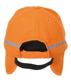 Czapka MB7511 Arctic Cap with Earflaps - 7511_detale_MB Pop orange