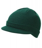 Czapka MB7530 Knitted Cap with peak - 7530_dark_green_MB Dark green