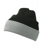 Czapka MB7550 Knitted Cap - 7550_black_grey_MB Black / Grey