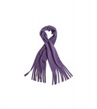 Szalik MB7610 Fleece Scarf - 7610_dark_purple_MB Dark purple