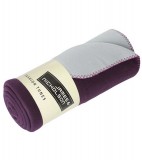 Koc JN952 Bonded Fleece Blaket - 952_aubergine_silver_JN Aubergine / Silver