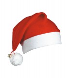 Czapka MB9501 Santa Cap short - 9501_red_white_MB Red / White