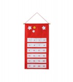 Kalendarz adwentowy MB9537 Advent Calendar - 9537_red_white_MB Red / White