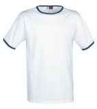 T-shirt US 3100226 Adelaide  - 3100226_bialy_granatowy_US Biały / Granatowy