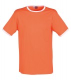 T-shirt US 3100226 Adelaide  - 3100226_pomaranczowy_bialy_US Pomarańczowy / Biały