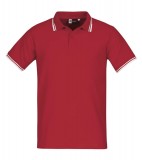 Koszulki Polo US 3110047 Polo Erie - 3110047_czerwony_biały_US Czerwony / Biały
