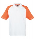 Koszulki Polo US 3108133 Polo Sydney Reglan - 3108133_biały_pomarańczowy_US Biały / Pomarańczowy