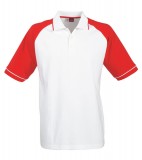 Koszulki Polo US 3108133 Polo Sydney Reglan - 3108133_biały_czerwony_US Biały / Czerwony