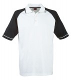 Koszulki Polo US 3108133 Polo Sydney Reglan - 3108133_biały_granatowy_US Biały / Granatowy