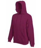 Bluza z kapturem FL - Hooded Sweat   - FL_ 62-208-0_burgund Burgundy