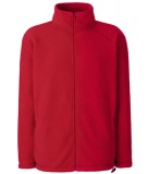 POLAR FL - 62-510-0  FULL ZIP FLEECE - FL_62-510-0_czerwony Czerwony