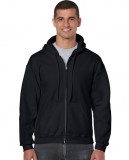 Bluza Heavy Blend Full Zip Hooded Adult GILDAN 18600 - Gildan_18600_02 Black