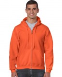 Bluza Heavy Blend Full Zip Hooded Adult GILDAN 18600 - Gildan_18600_11 Orange