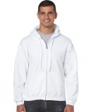 Bluza Heavy Blend Full Zip Hooded Adult GILDAN 18600 - Gildan_18600_16 White