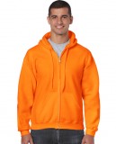 Bluza Heavy Blend Full Zip Hooded Adult GILDAN 18600 - Gildan_18600_20 Safety orange