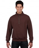 Bluza Heavy Blend Classic Fit 1/4 Zip Adult GILDAN 18800 - Gildan_18800_10 Russet