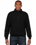 Bluza Heavy Blend Classic Fit 1/4 Zip Adult GILDAN 18800 - Gildan_18800_01 Black