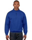 Bluza Heavy Blend Classic Fit 1/4 Zip Adult GILDAN 18800 - Gildan_18800_09 Royal blue