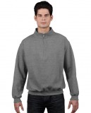 Bluza Heavy Blend Classic Fit 1/4 Zip Adult GILDAN 18800 - Gildan_18800_11 Sport grey