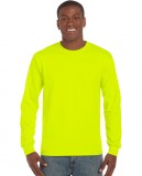 Koszulka Ultra Cotton Long Sleeve Adult GILDAN 2400 - Gildan_2400_19 Safety green