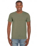 Koszulka Softstyle Adult GILDAN 64000 - Gildan_64000_16 Heather military green