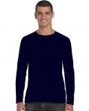 Koszulka Softstyle Long Sleeve Adult GILDAN 64400 - Gildan_64400_03 Navy