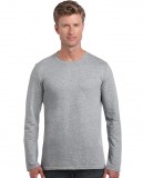 Koszulka Softstyle Long Sleeve Adult GILDAN 64400 - Gildan_64400_07 Sport grey