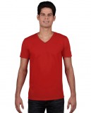 Koszulka Softstyle V-neck Adult GILDAN 64V00 - Gildan_64V00_09 Red