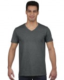 Koszulka Softstyle V-neck Adult GILDAN 64V00 - Gildan_64V00_04 Dark heather