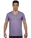 Koszulka Softstyle V-neck Adult GILDAN 64V00 - Gildan_64V00_05 Heather purple