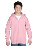 Bluza Heavy Blend Hooded Full Zip Youth GILDAN B1860 - Gildan_B18600_03 Light pink