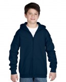 Bluza Heavy Blend Hooded Full Zip Youth GILDAN B1860 - Gildan_B18600_05 Navy