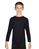 Koszulka Performance Long Sleeve Youth GILDAN B42400 - Gildan_B42400_02 Black