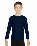 Koszulka Performance Long Sleeve Youth GILDAN B42400 - Gildan_B42400_03 Navy