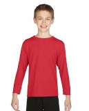 Koszulka Performance Long Sleeve Youth GILDAN B42400 - Gildan_B42400_04 Red