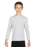 Koszulka Performance Long Sleeve Youth GILDAN B42400 - Gildan_B42400_06 White