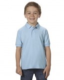 Koszulka Polo DryBlend Double Pique Youth GILDAN B72800 - Gildan_B72800_05 Light blue