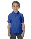 Koszulka Polo DryBlend Double Pique Youth GILDAN B72800 - Gildan_B72800_09 Royal blue