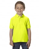 Koszulka Polo DryBlend Double Pique Youth GILDAN B72800 - Gildan_B72800_11 Safety green