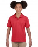 Koszulka Polo DryBlend Jersey Youth GILDAN B8800 - Gildan_B8800_04 Red