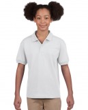 Koszulka Polo DryBlend Jersey Youth GILDAN B8800 - Gildan_B8800_06 White