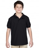 Koszulka Polo DryBlend Pique Youth GILDAN B94800 - Gildan_B94800_02 Black